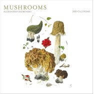 Mushrooms 2026 Wall Calender